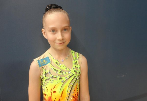 Казахстанская спортсменка в восторге от Национальной арены гимнастики в Баку