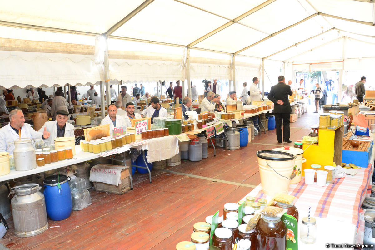 В Баку проходит очередная ярмарка меда (ФОТОРЕПОРТАЖ)