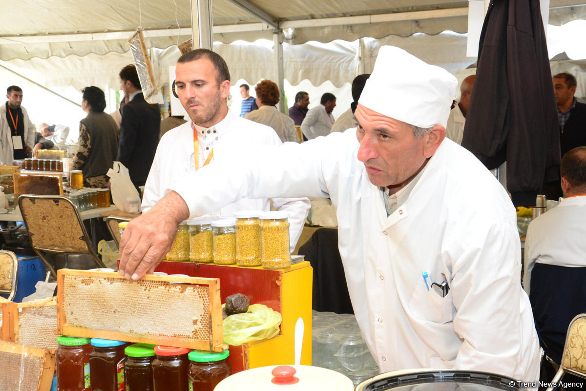 В Баку проходит очередная ярмарка меда (ФОТОРЕПОРТАЖ)