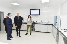 Президент Ильхам Алиев и Первая леди Мехрибан Алиева ознакомились с  питомником саженцев НИИ фруктоводства и чаеводства в Губе (ФОТО)