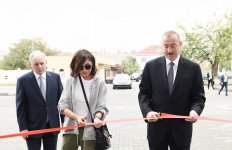 Президент Ильхам Алиев и Первая леди Мехрибан Алиева приняли участие в открытии Губинской районной центральной больницы (ФОТО)