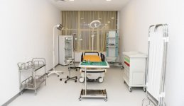 Президент Ильхам Алиев и Первая леди Мехрибан Алиева приняли участие в открытии Губинской районной центральной больницы (ФОТО)