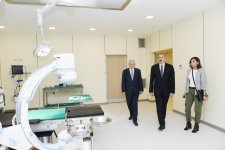Президент Ильхам Алиев и Первая леди Мехрибан Алиева приняли участие в открытии Губинской районной центральной больницы (ФОТО)