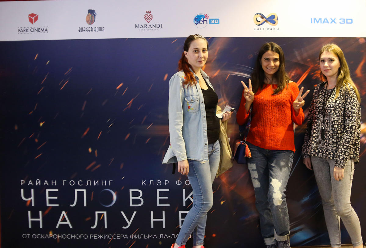 Человек на Луне, или Райан Гослинг с бакинцами (ВИДЕО, ФОТО)