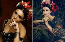 По стопам Моники Беллуччи: азербайджанская певица в образе жгучей итальянки (ФОТО)