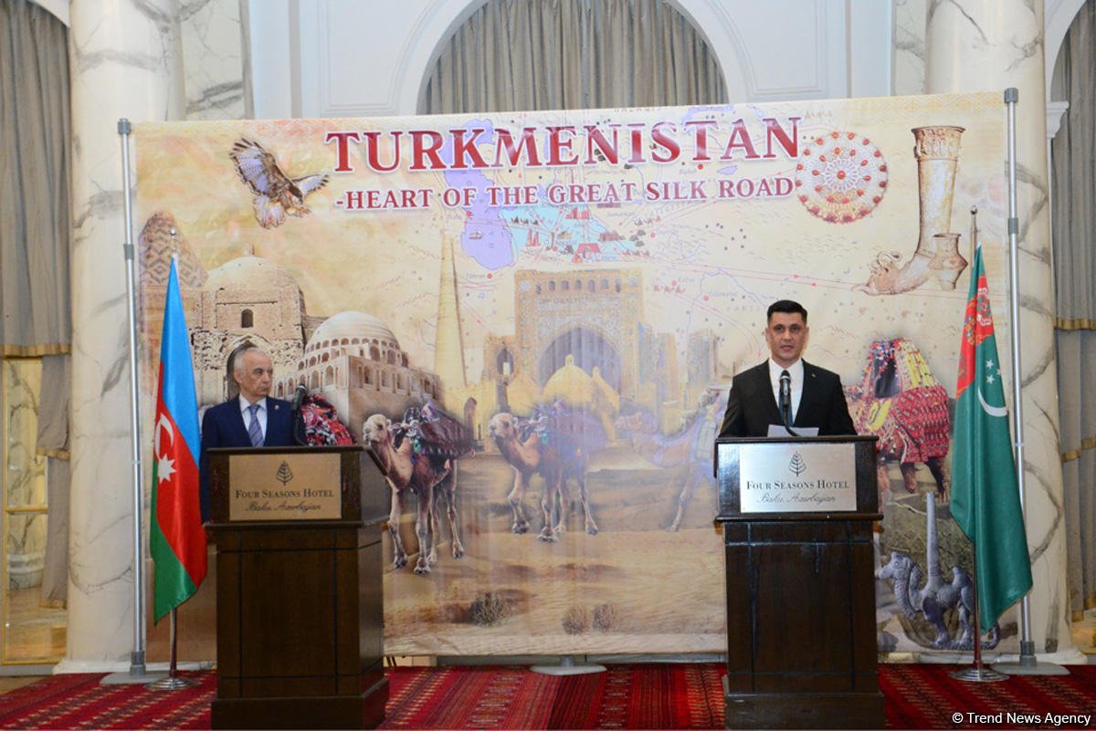Укрепление взаимоотношений с Азербайджаном - ключевое направление внешней политики Туркменистана - посол (ФОТО)