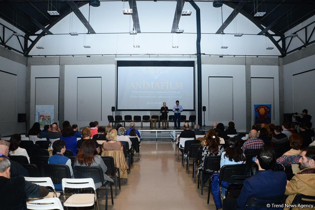 В Баку состоялось торжественное открытие Международного фестиваля ANİMAFİLM (ФОТО)