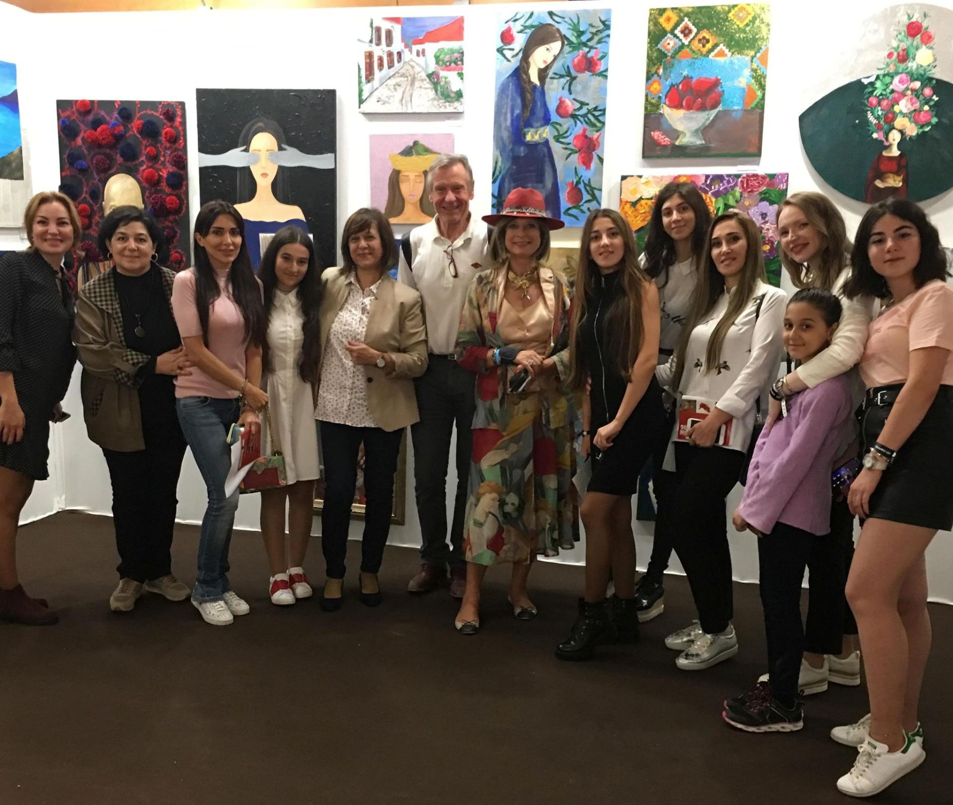 Картины азербайджанских художников в Лувре (ФОТО)