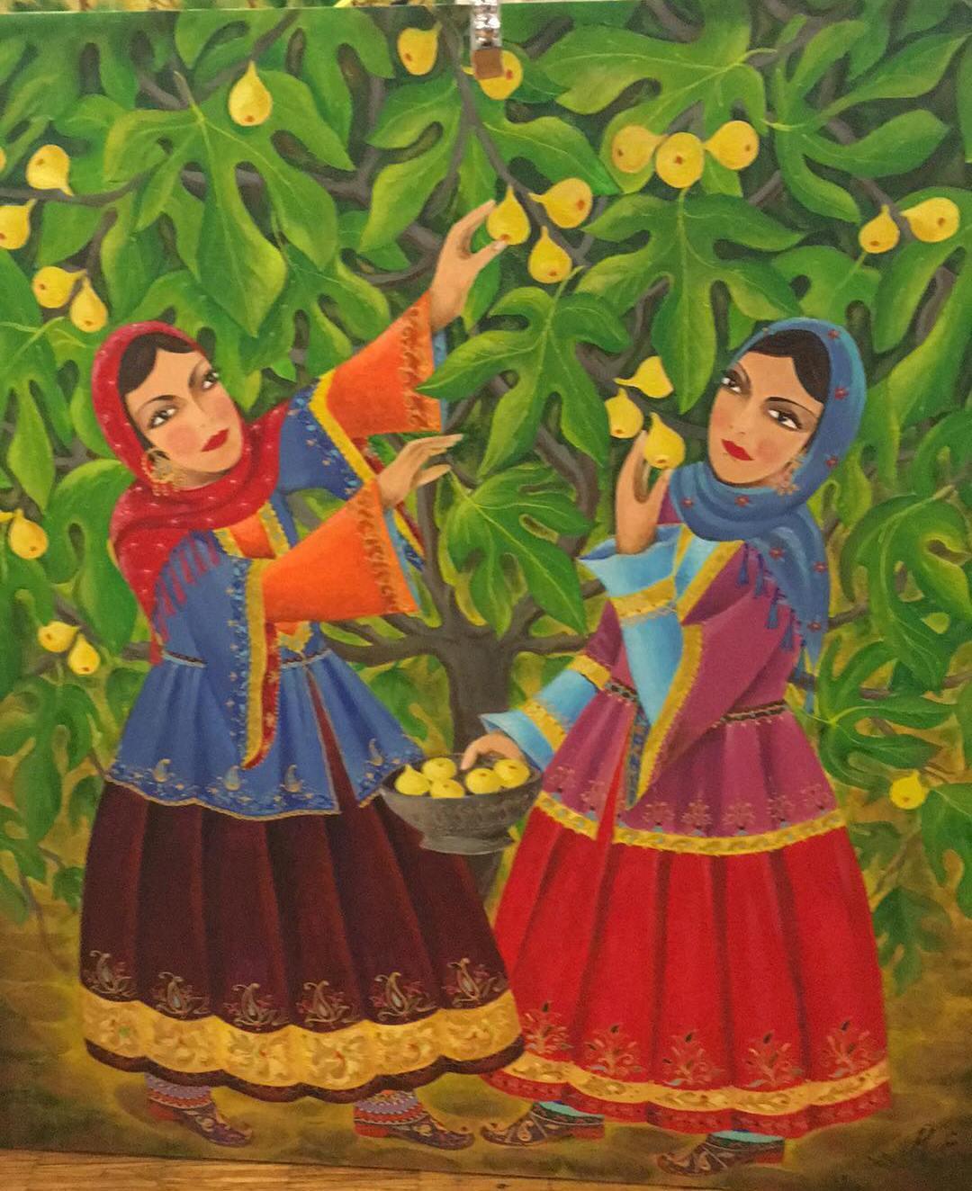 Картины азербайджанских художников в Лувре (ФОТО)