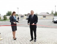 Президент Ильхам Алиев принял участие в открытии комплекса “ASAN Həyat” в Имишли (ФОТО)