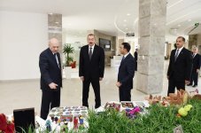Президент Ильхам Алиев принял участие в открытии комплекса “ASAN Həyat” в Имишли (ФОТО)