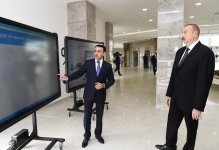 Президент Ильхам Алиев принял участие в открытии комплекса “ASAN Həyat” в Имишли (ФОТО)