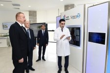 Президент Ильхам Алиев принял участие в открытии комплекса “ASAN Həyat” в Имишли (ФОТО)