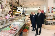 Президент Ильхам Алиев принял участие в открытии комплекса “ASAN Həyat” в Имишли (ФОТО)