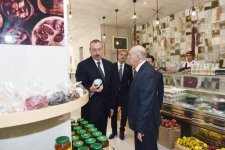 Президент Ильхам Алиев принял участие в открытии комплекса “ASAN Həyat” в Имишли (ФОТО)