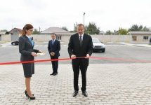 Президент Ильхам Алиев принял участие в открытии комплекса “ASAN Həyat” в Имишли (ФОТО)