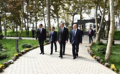 Президент Ильхам Алиев принял участие в открытии комплекса “ASAN Həyat” в Имишли (ФОТО)