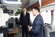 Президент Ильхам Алиев принял участие в открытии комплекса “ASAN Həyat” в Имишли (ФОТО)