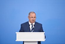 Президент Ильхам Алиев принял участие в церемонии открытия нового канала-притока реки Араз (ФОТО)