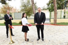 Президент Ильхам Алиев принял участие в открытии яслей-детсада, построенного в Имишли по инициативе Фонда Гейдара Алиева (ФОТО)