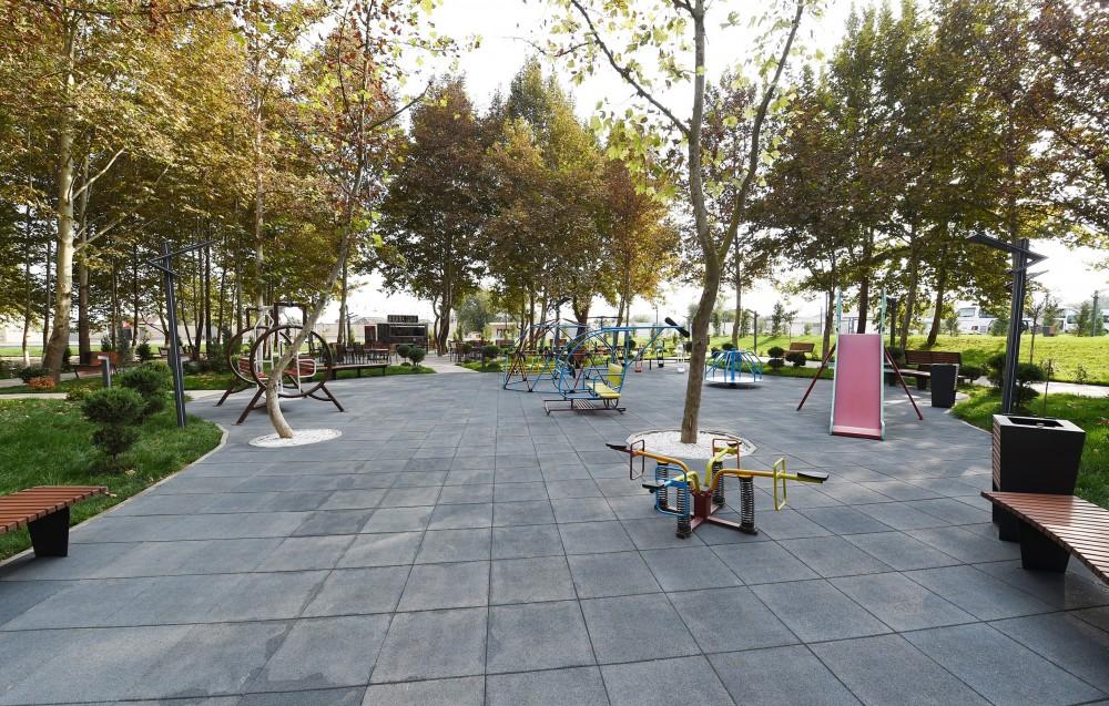 Президент Ильхам Алиев принял участие в открытии комплекса “ASAN Həyat” в Имишли (ФОТО)