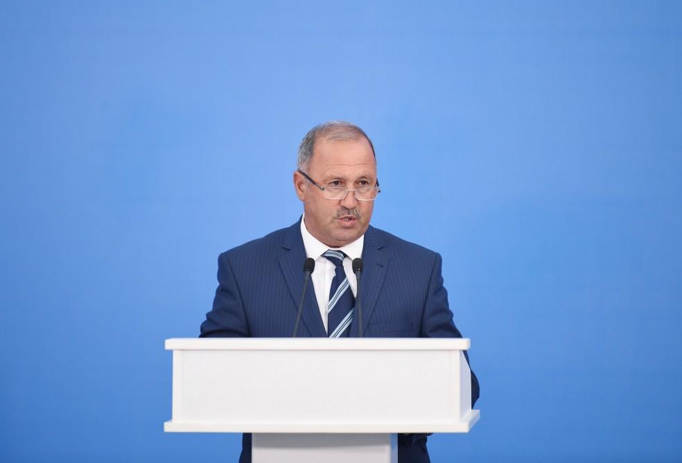 Президент Ильхам Алиев принял участие в церемонии открытия нового канала-притока реки Араз (ФОТО)