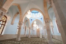 Первый вице-президент Мехрибан Алиева приняла участие в открытии после реставрации мечети Имама Хусейна (ФОТО)