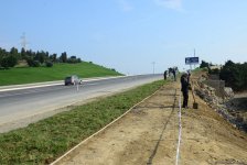 В ИВ района сообщили о ситуации на Зыхском шоссе в Баку после оползня (ФОТО/ВИДЕО)