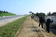 В ИВ района сообщили о ситуации на Зыхском шоссе в Баку после оползня (ФОТО/ВИДЕО)