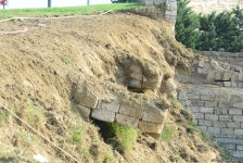 В ИВ района сообщили о ситуации на Зыхском шоссе в Баку после оползня (ФОТО/ВИДЕО)