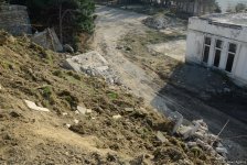 В ИВ района сообщили о ситуации на Зыхском шоссе в Баку после оползня (ФОТО/ВИДЕО)