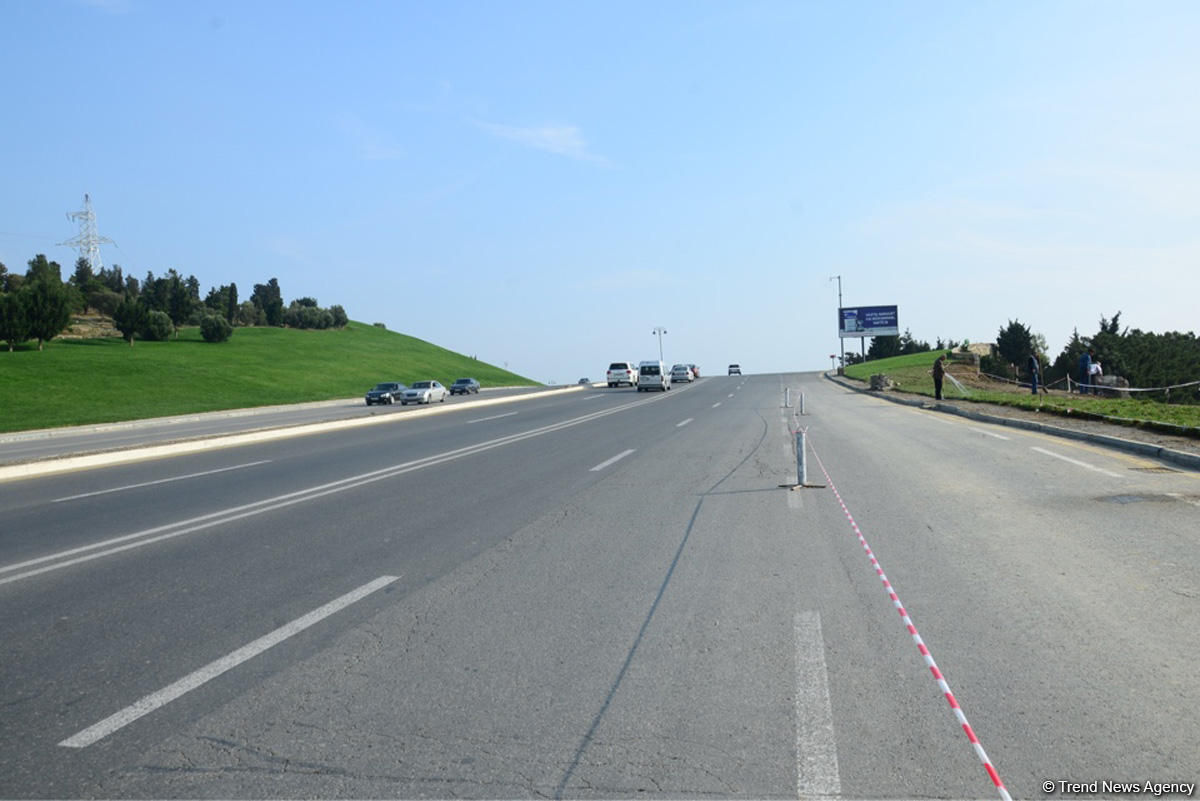 В ИВ района сообщили о ситуации на Зыхском шоссе в Баку после оползня (ФОТО/ВИДЕО)