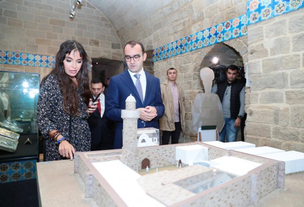 Вице-президент Фонда Гейдара Алиева Лейла Алиева приняла участие в выставке
 «Наследие Ширваншахов в музеях мира» (ФОТО)