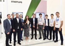 Вице-президент Фонда Гейдара Алиева Лейла Алиева ознакомилась с павильоном, где представлены инновационная продукция и успешные применения стартаперов (ФОТО) (версия 2)