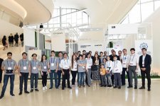 Вице-президент Фонда Гейдара Алиева Лейла Алиева ознакомилась с павильоном, где представлены инновационная продукция и успешные применения стартаперов (ФОТО) (версия 2)