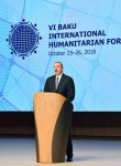 Президент Ильхам Алиев и Первая леди Мехрибан Алиева приняли участие в церемонии открытия VI Бакинского международного гуманитарного форума (ФОТО)