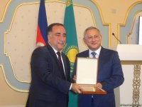 В Баку торжественно отметили  25-летие Общества дружбы "Азербайджан-Казахстан" имени Гейдара Алиева (ФОТО)