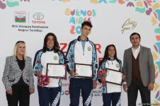 "Дни триумфа": Чествование победителей III Летних юношеских Олимпийских игр (ФОТО)