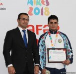 "Дни триумфа": Чествование победителей III Летних юношеских Олимпийских игр (ФОТО)