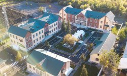 Президент Ильхам Алиев и Первая леди Мехрибан Алиева приняли участие в открытии реконструированной станции племенного шелководства в Гахе (ФОТО)