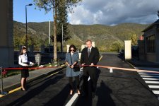 Президент Ильхам Алиев и Первая леди Мехрибан Алиева приняли участие в открытии реконструированной станции племенного шелководства в Гахе (ФОТО)