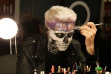 Эльдар Гасымов в Хеллоуин необычным образом поддержал эпилептиков  (ВИДЕО, ФОТО)