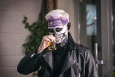 Эльдар Гасымов в Хеллоуин необычным образом поддержал эпилептиков  (ВИДЕО, ФОТО)