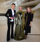 Фахрия Халафова: Во время примерки робот София кокетничала (ВИДЕО, ФОТО)