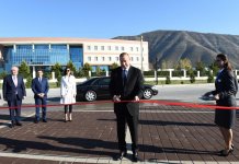 Президент Ильхам Алиев и Первая леди Мехрибан Алиева приняли участие в открытии комплекса “ASAN Həyat” в Шеки (ФОТО) (версия 2)