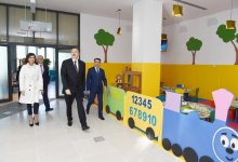 Президент Ильхам Алиев и Первая леди Мехрибан Алиева приняли участие в открытии комплекса “ASAN Həyat” в Шеки (ФОТО) (версия 2)