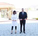 Президент Ильхам Алиев и Первая леди Мехрибан Алиева приняли участие в открытии нового здания для детдома смешанного типа в Шеки (ФОТО) (версия 2)