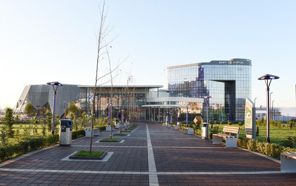 Президент Ильхам Алиев и Первая леди Мехрибан Алиева приняли участие в открытии комплекса “ASAN Həyat” в Шеки (ФОТО) (версия 2)