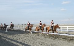 Президент Ильхам Алиев и Первая леди Мехрибан Алиева приняли участие в открытии Карабахского коневодческого комплекса (ФОТО)