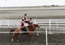 Президент Ильхам Алиев и Первая леди Мехрибан Алиева приняли участие в открытии Карабахского коневодческого комплекса (ФОТО)